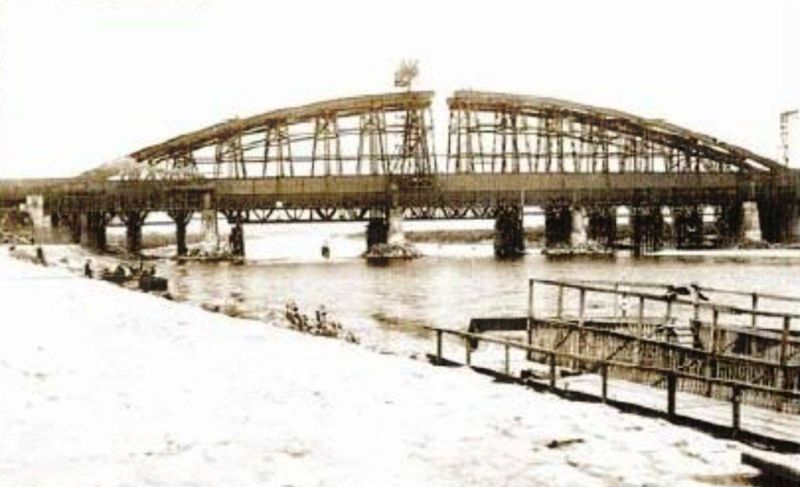 Hendrixov (željeznički most). Građen 1936. -1939. godine